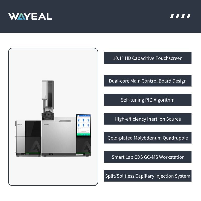 중국 브랜드 GM6100 가스 크로마토그래피 질량 분석 시스템 (16개 주입구 포함)