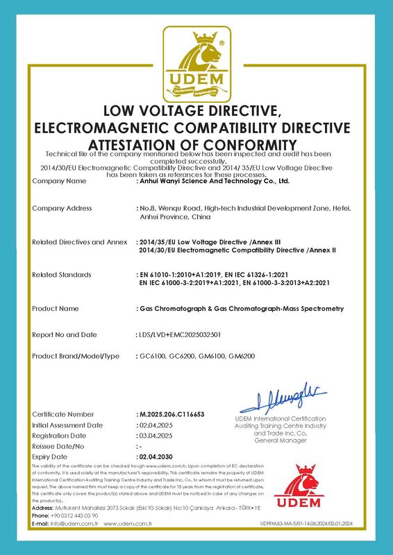 최대 가열 속도 75°C/분 기체 크로마토그래피 질량 분석기 전원 공급 장치 110-240V 정밀 화학 분석에 이상적