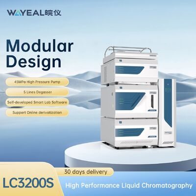 네 요소로 된 펌프 자외선 검출기와 웨이에알 HPLC 액체 크로마토그래피