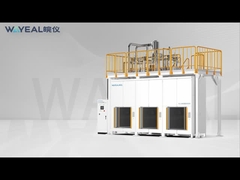 자동차 부품용 진공 캄버 헬륨 누출 감지 시스템
